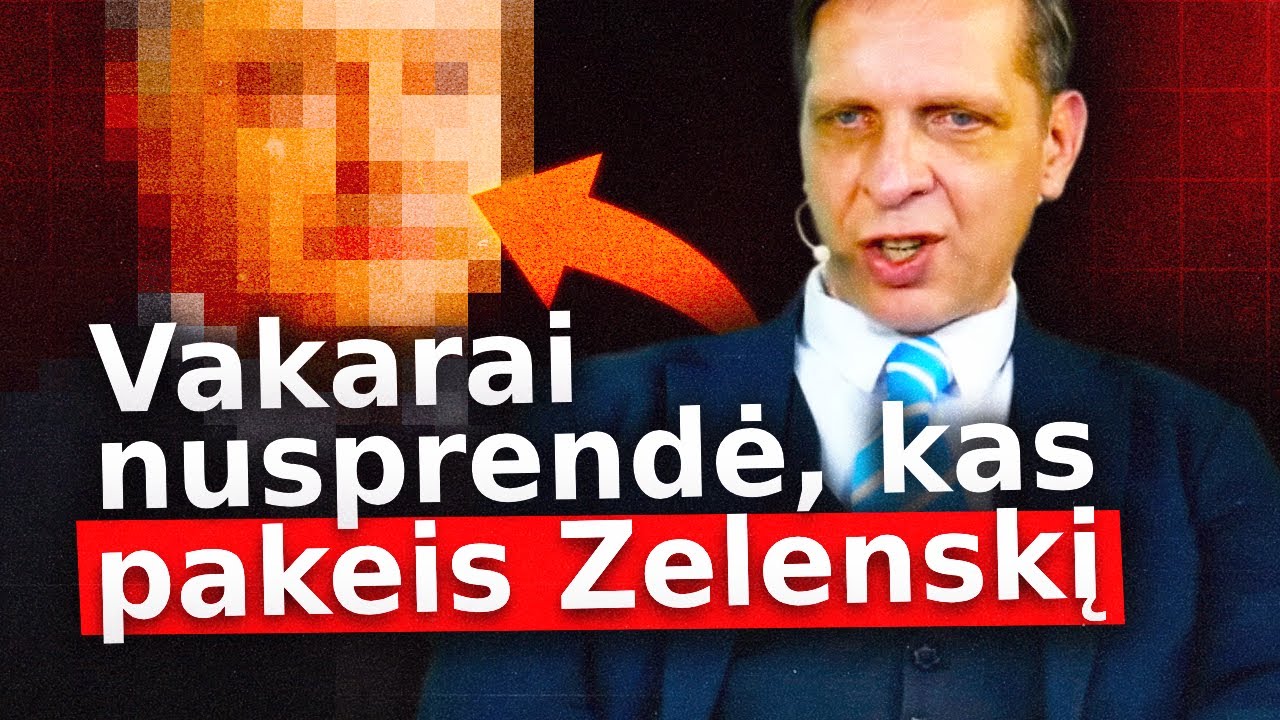 Nuspręstas Zelenskio pakeitimas - šis asmuo? | E. Pavlovičius trumpai