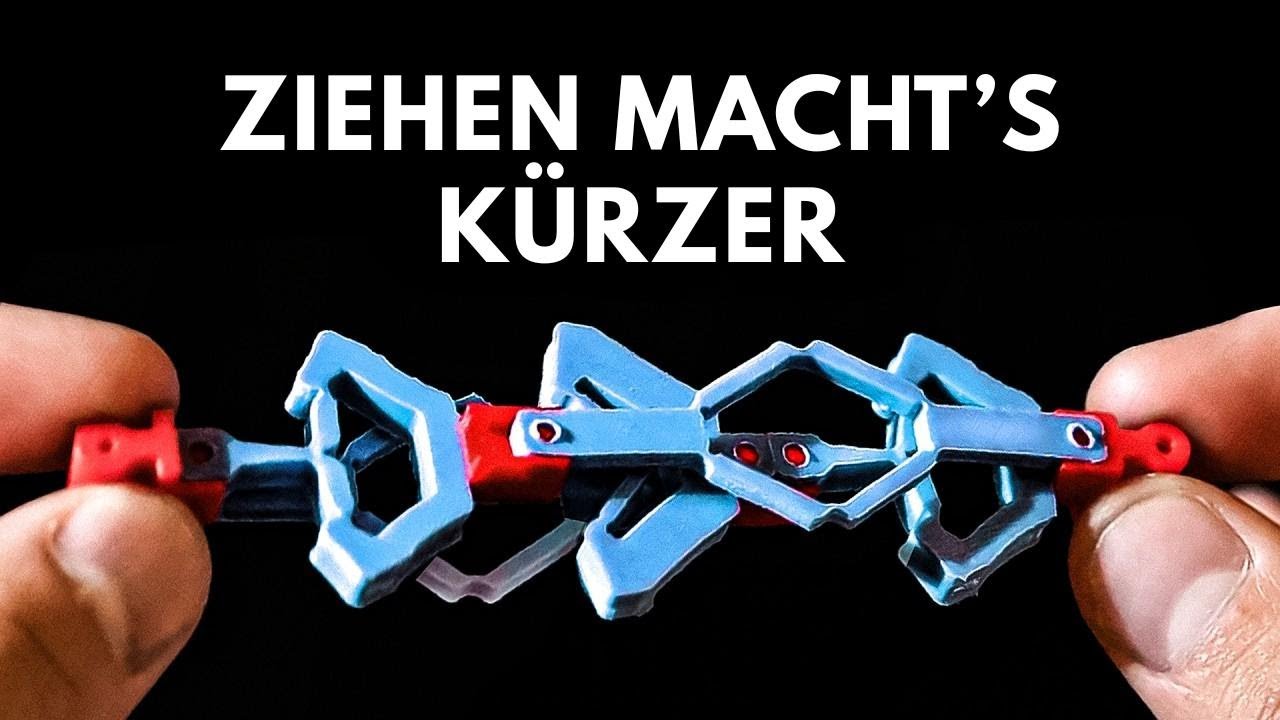 Dieses Gerät schrumpft, wenn man daran zieht!