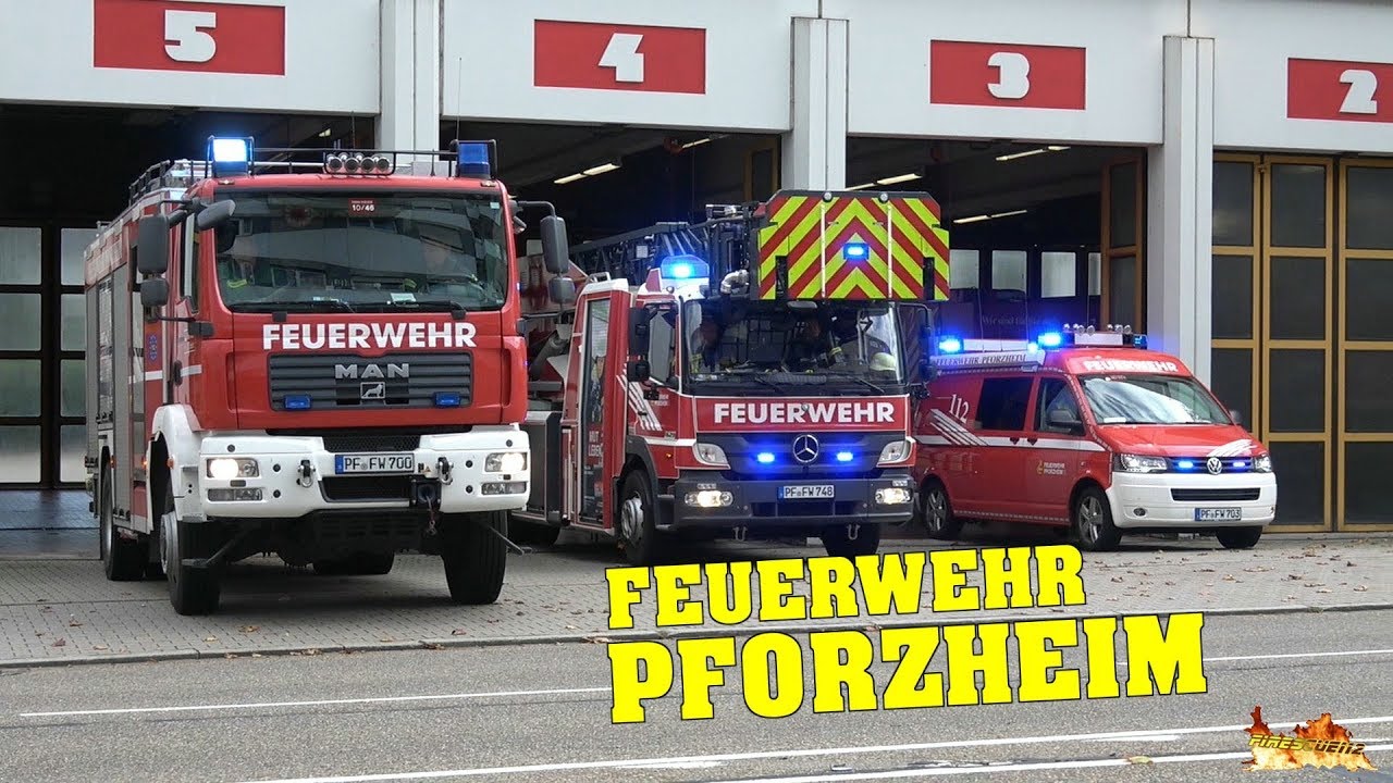 [EINSATZREICHER ABEND] - Zwei Alarme für die Feuerwehr Pforzheim in kurzer Zeit!