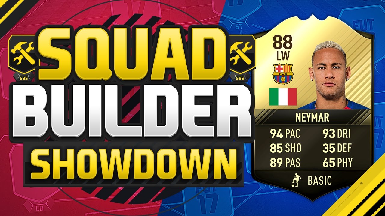 FIFA 17 SQUAD BUILDER SHOWDOWN!!! THE ITALIAN NEYMAR!!! The Cheap Italian Neymar Squad Duel