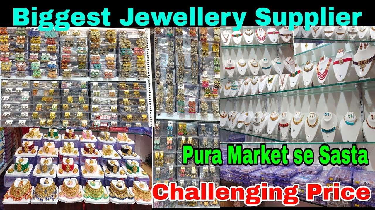 Biggest Jewellery Supplier in Kolkata | Imitation Jewellery Wholesale Market Kolkata | Earning