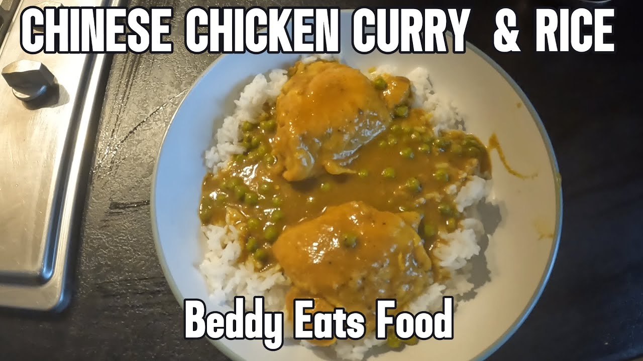 CHINESE  CHICKEN  CURRY  &  RICE