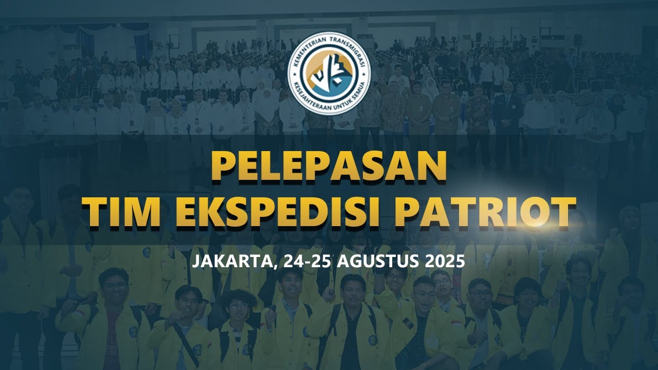 Pelepasan Tim Ekspedisi Patriot, Jakarta 24 Agustus 2025