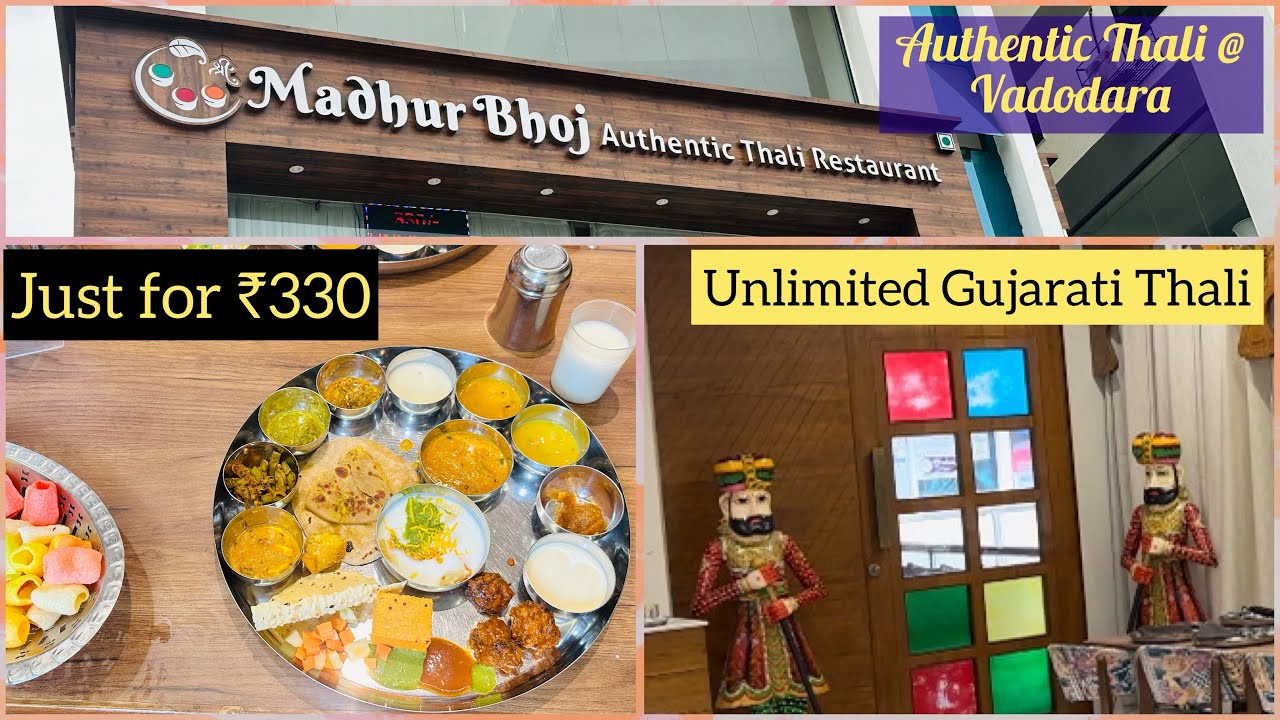 Madhur Bhoj | Authentic Thali Restaurant In Vadodara | Unlimited Food | Malayalam | Ritz Good Life
