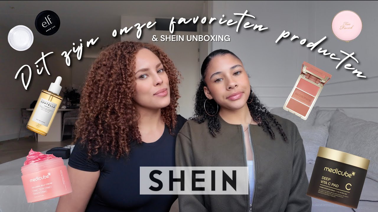 SHEIN unboxing🛍️ & Skincare en Makeup favorieten!💄🧖🏽‍♀️(en Samples van de nieuwe producten van ZUM)
