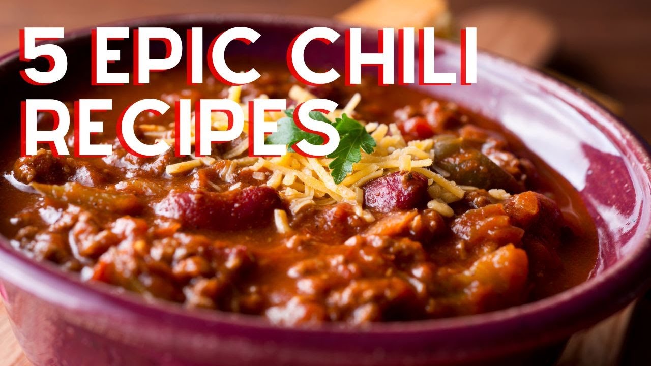 Ultimate Chili Recipes: Five Secrets to Unbelievable Taste!