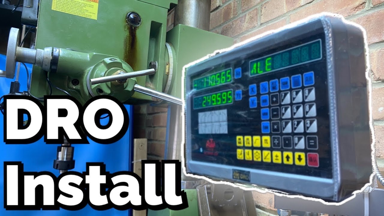 Installing a DRO on the Mill
