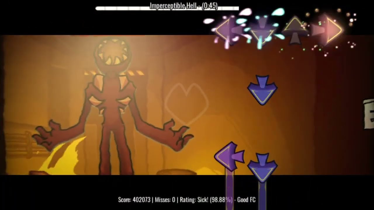 (OLD) FNF DOORS - Imperceptible Sparkygan mix