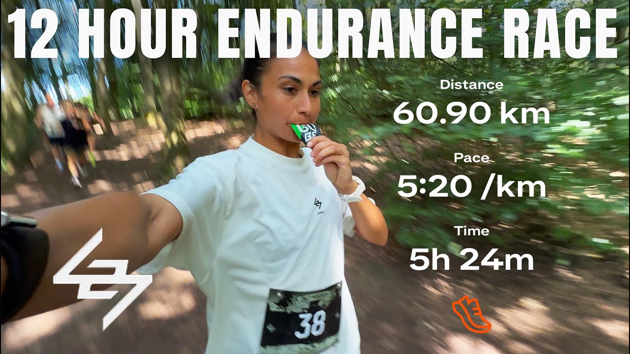 I did a 12 HOUR Race *Mid Marathon Training*
