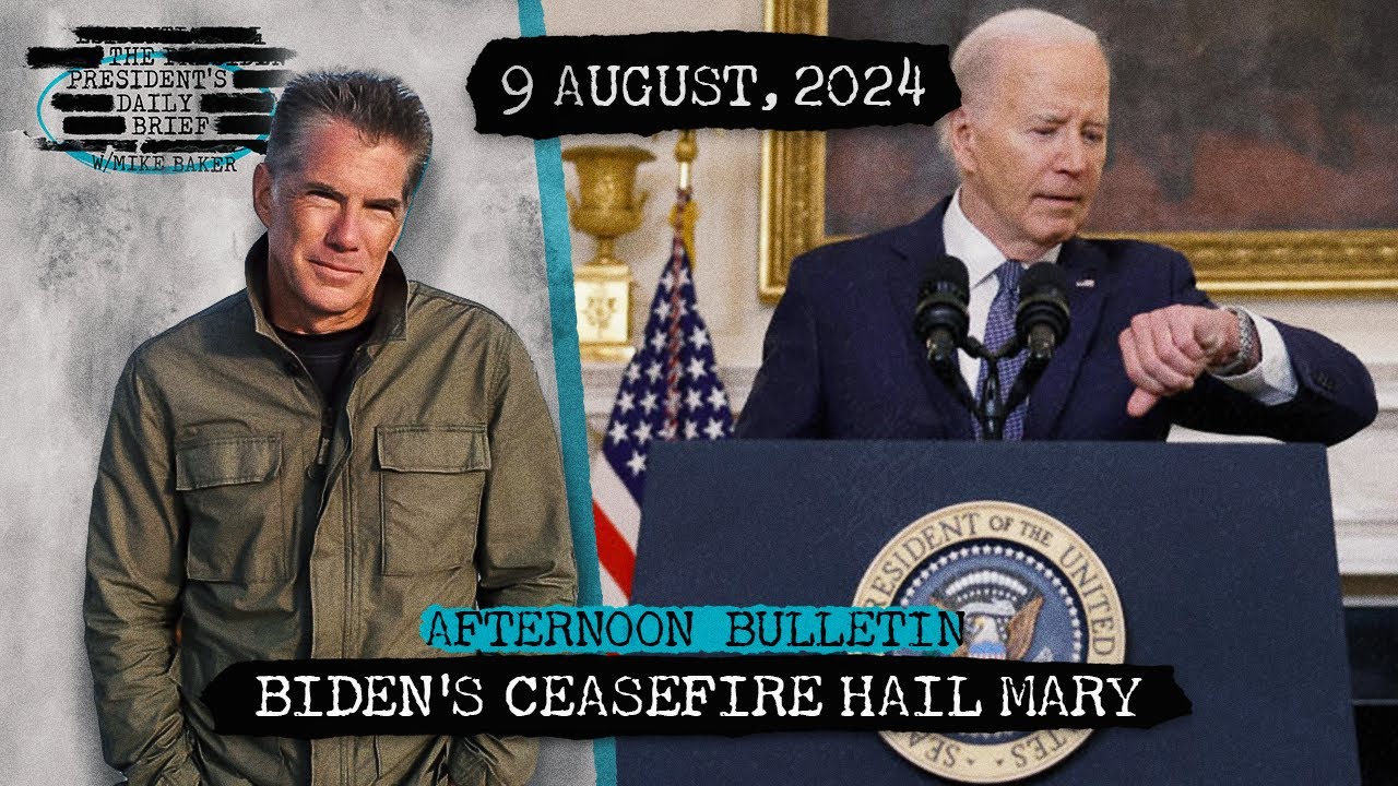 Biden's Ceasefire Hail Mary & Iran Targets US Presidential Campaigns | PDBAB 09/08/24