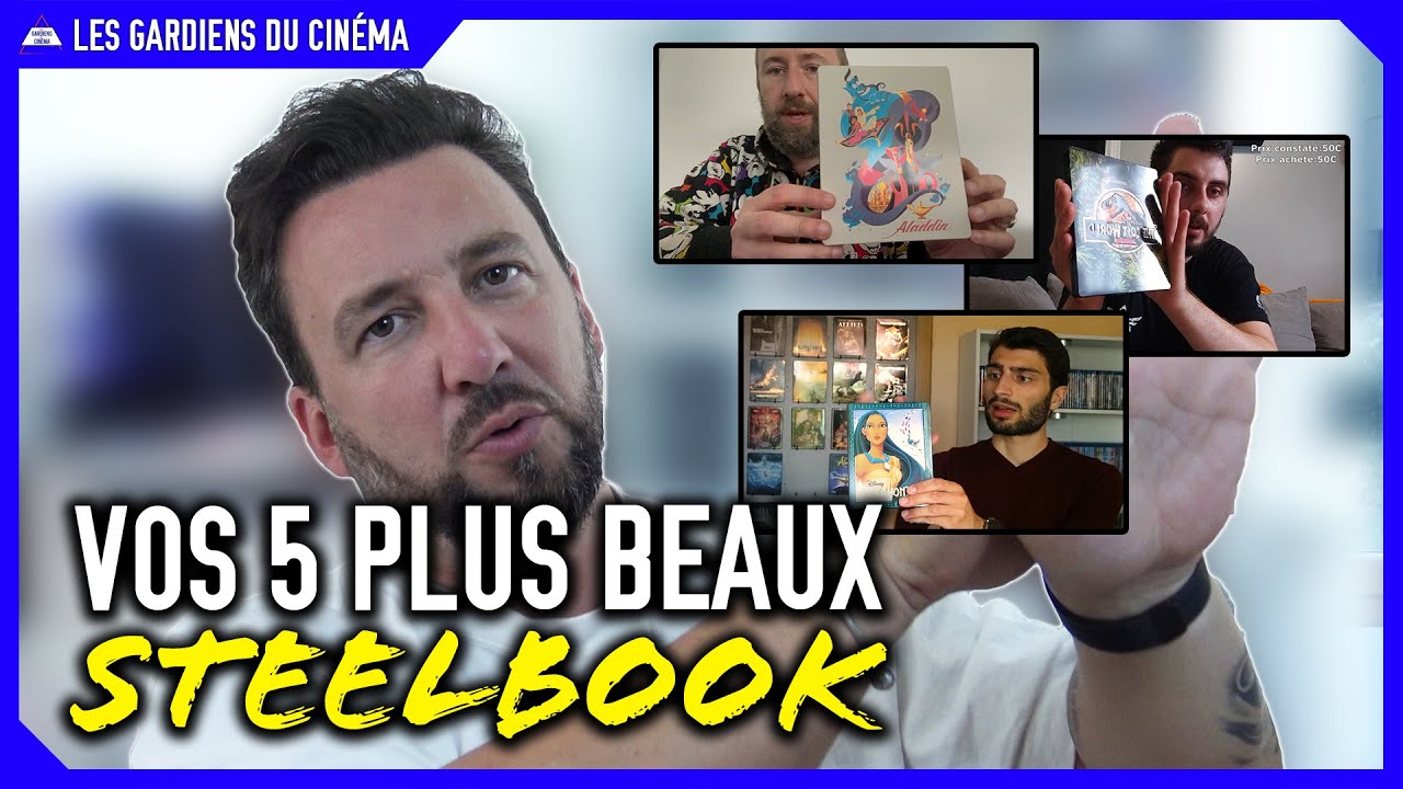 VOS 5 PLUS BEAUX STEELBOOK : et il y a du lourd !