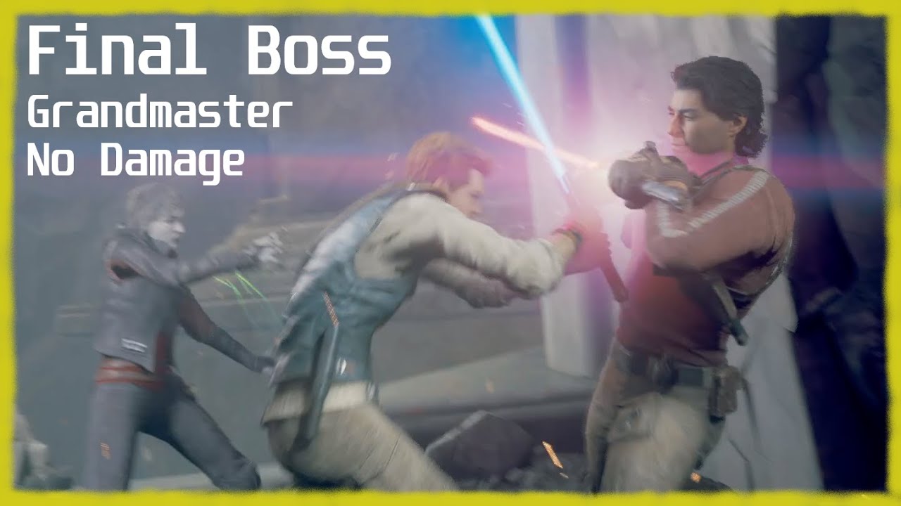 Bode Final Boss Fight and Ending Cutscenes (Grandmaster / No Damage) - Jedi Survivor