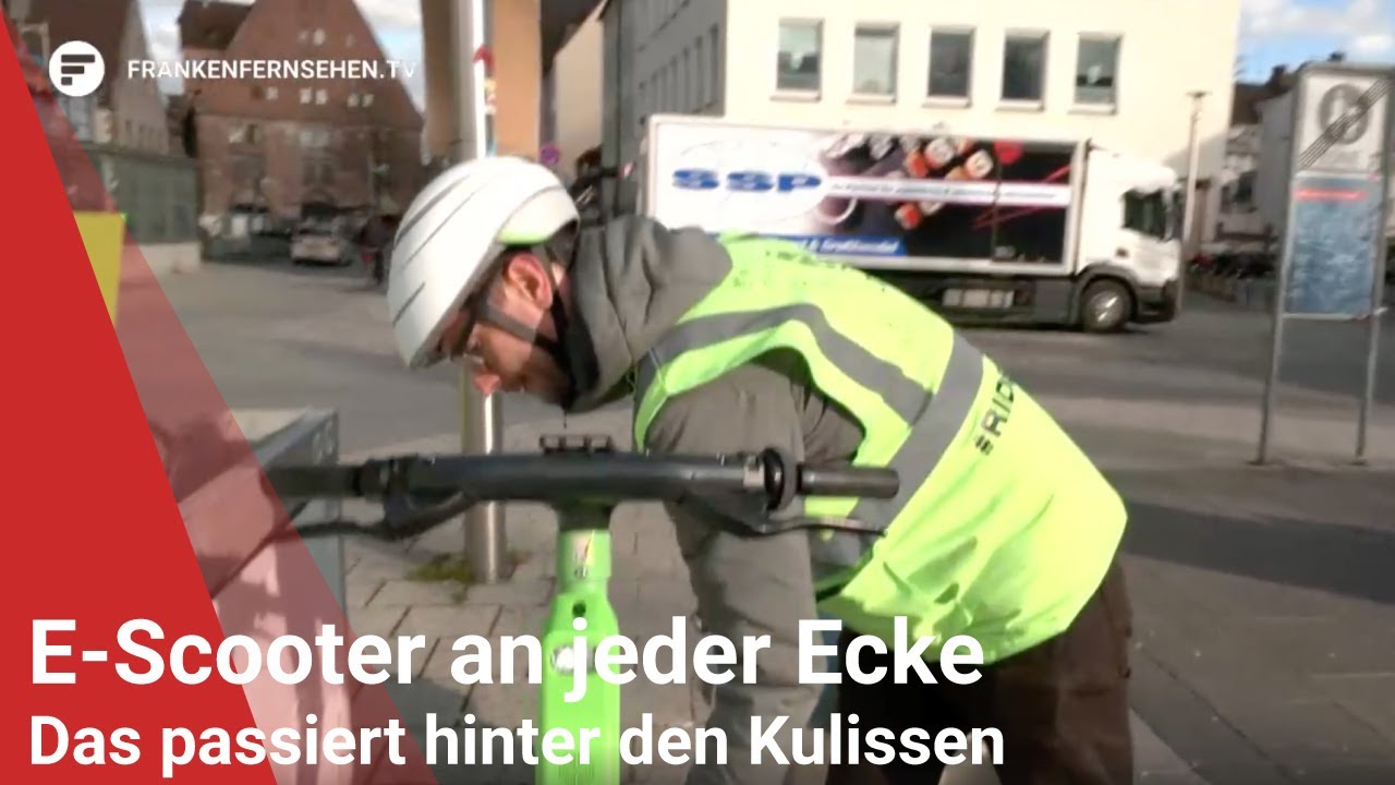 E-Scooter in Nürnberg: Das passiert hinter den Kulissen
