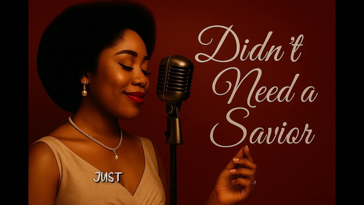 Didn’t Need a Savior –The Gospel Blues Anthem of Self-Love & Power