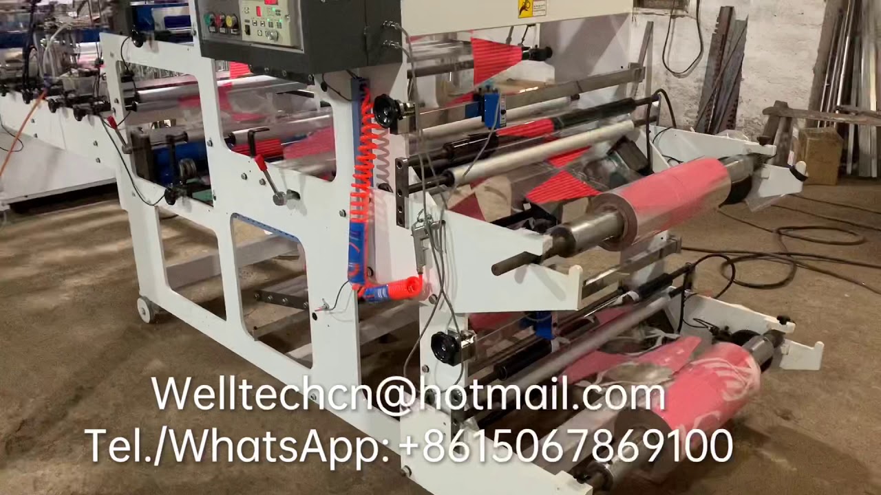 Automatic BOPP CPP Flower Sleeves Sealing Fresh Flower Packing Bag Making Machine 120pcs/min