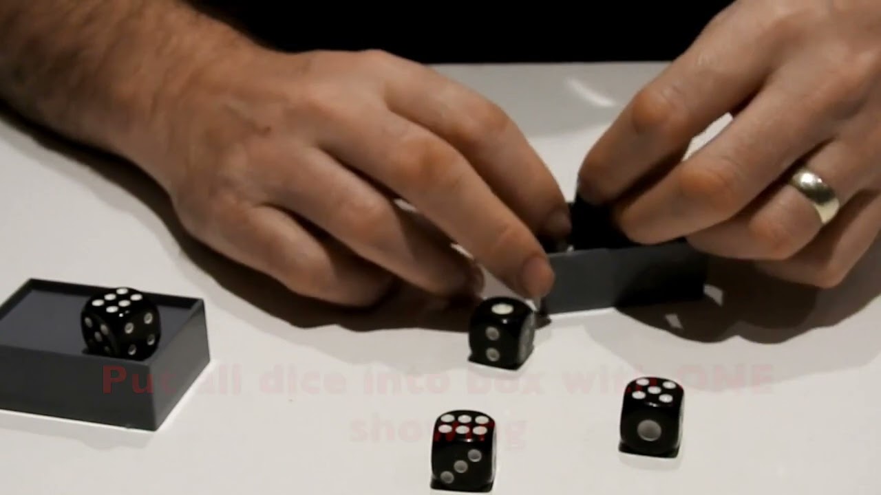 Mind blowing Dice ~ Miracle Dice ~Dynamic Dice ~ Easy to do magic Trick