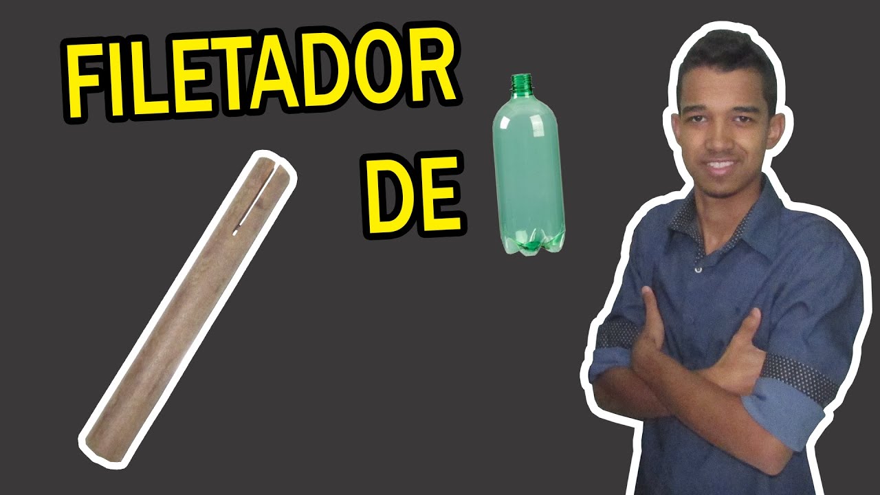 FILETADOR DE GARRAFA PET CASEIRO !!!