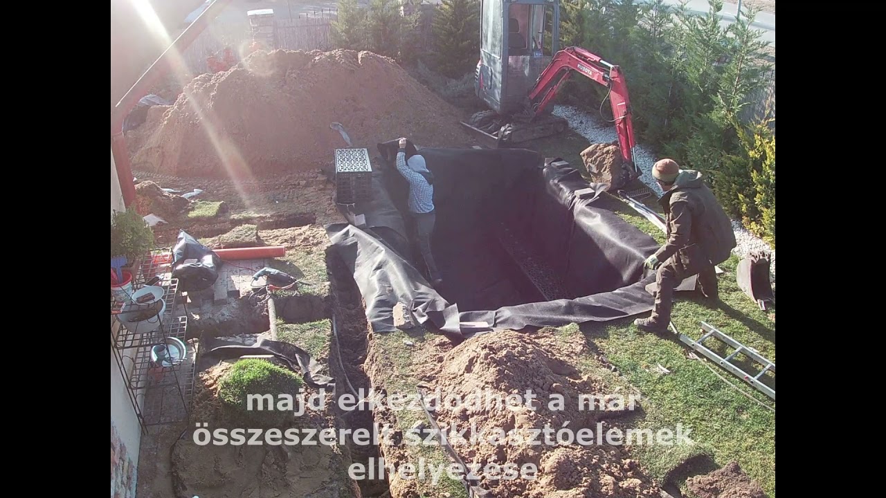 Szikkasztó építése Erdőkertesen 5 percben
