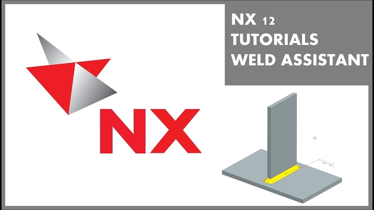 How to create Fillet Weld in NX12 with PMI Weld Symbol