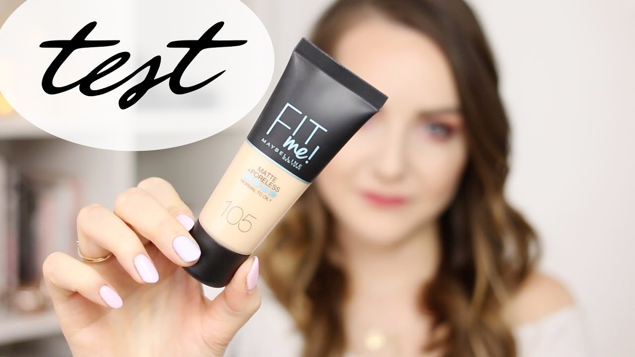 TEST Maybelline FIT me matte + poreless | Milena Makeup