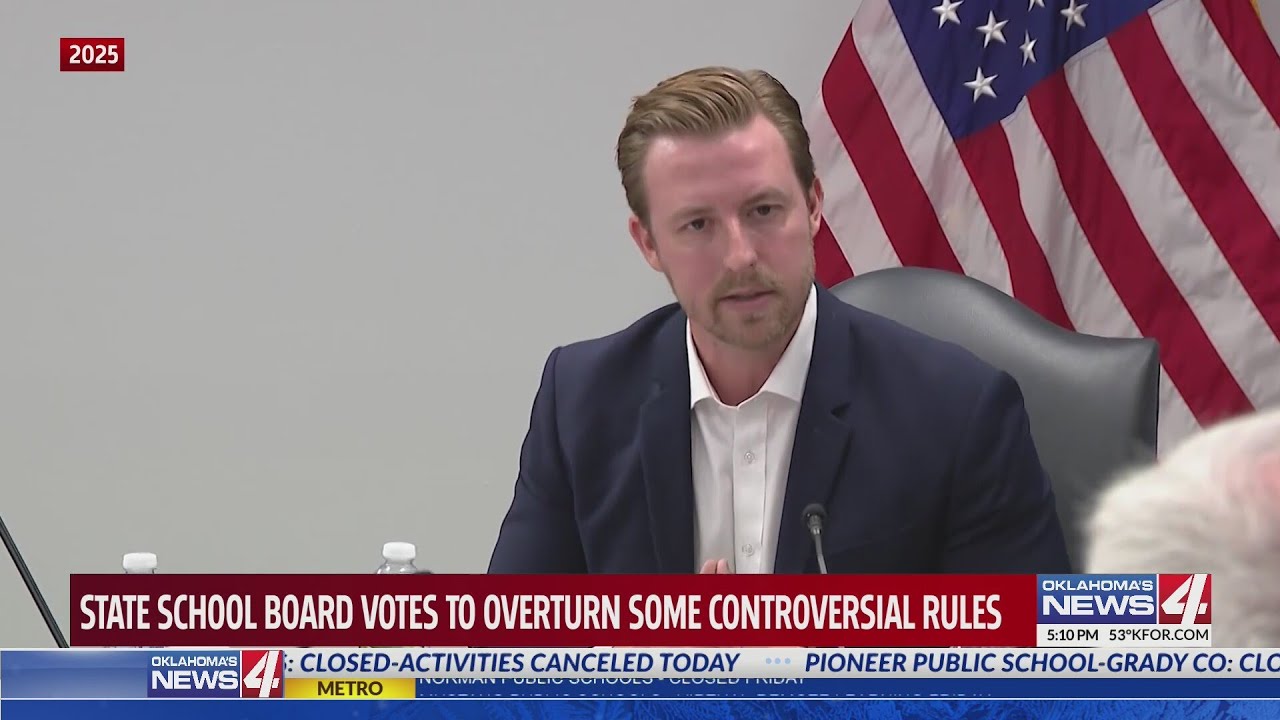 State school board votes to overturn some controversial rules