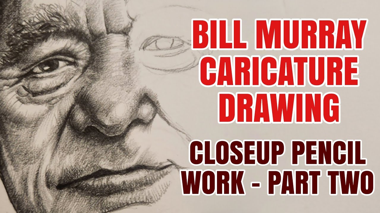 Bill Murray Caricature - Part Two @geneploss