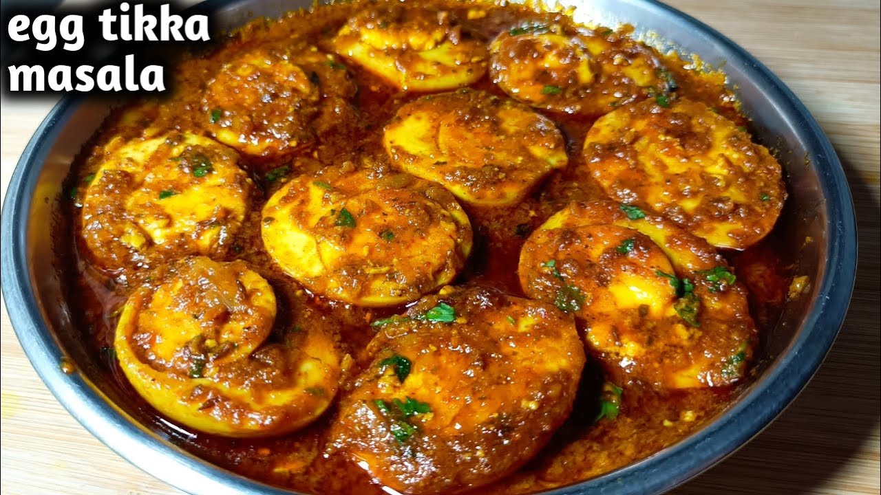 Make egg curry in a very special and unique way. Egg Tikka Masala. Egg Masala Recipe. Egg Curry.