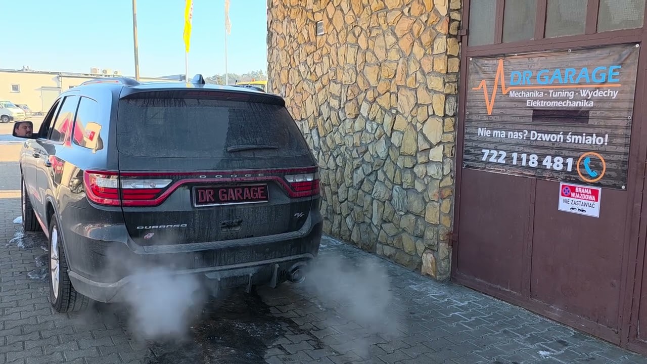 Dodge Durango 5.7 HEMI wydech aktywny (active exhaust) by DR Garage