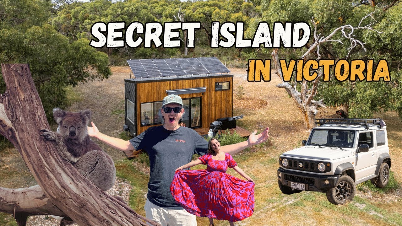 SECRET ISLAND IN VICTORIA? OFFGRID TINY HOUSE ON FRENCH ISLAND