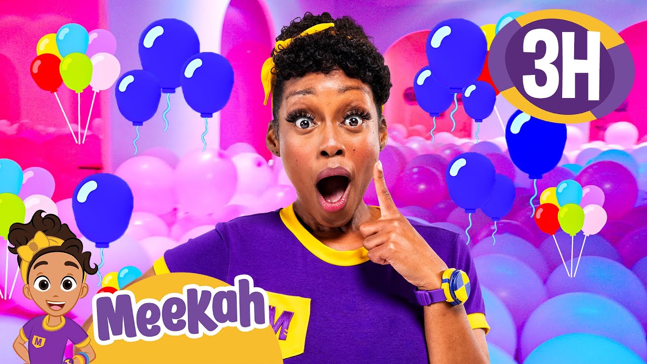 Meekah's Giant Bubble Ball Pit Adventure | Educational Videos for Kids | Blippi and Meekah Kids TV