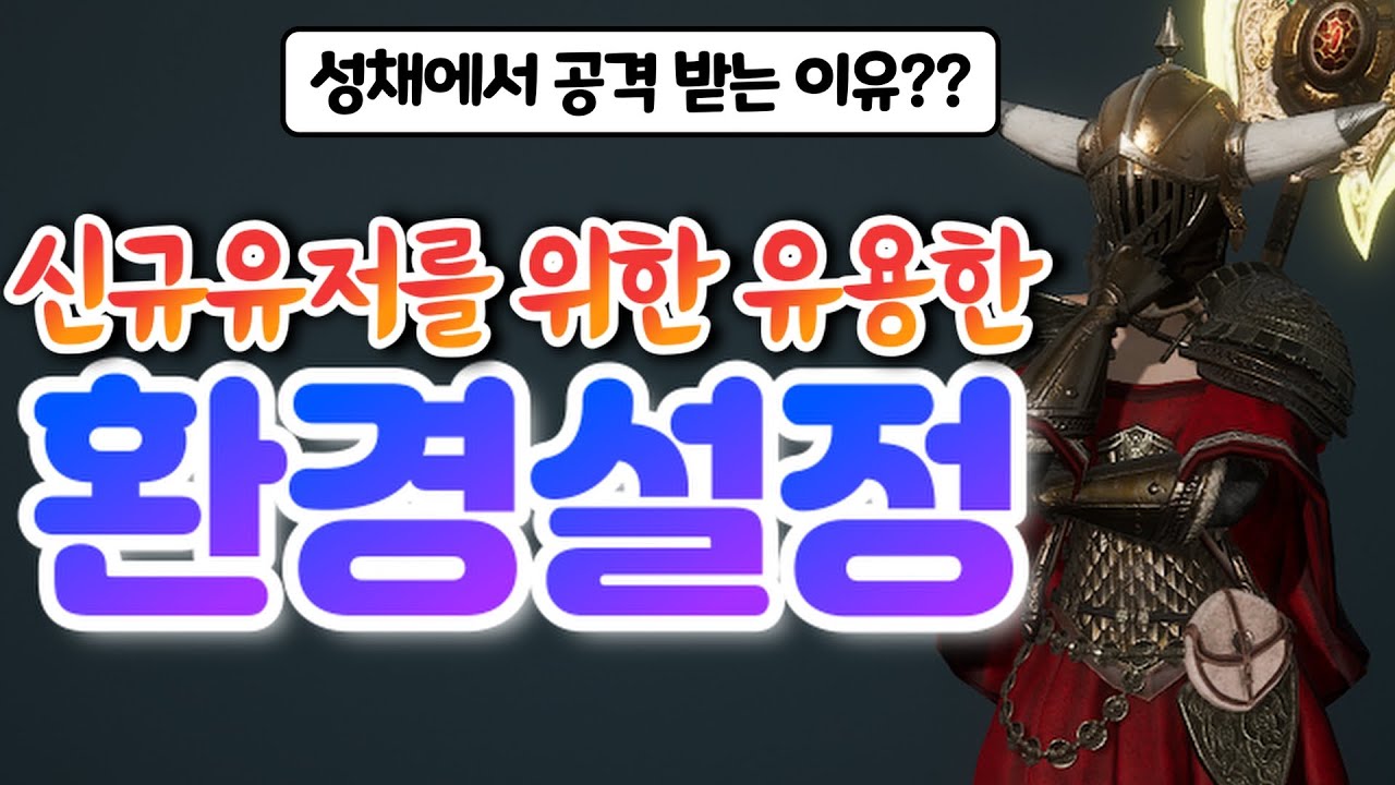 오딘] 모르면 손해보는 오딘에서 유용한 환경설정을 모아봤습니다.
