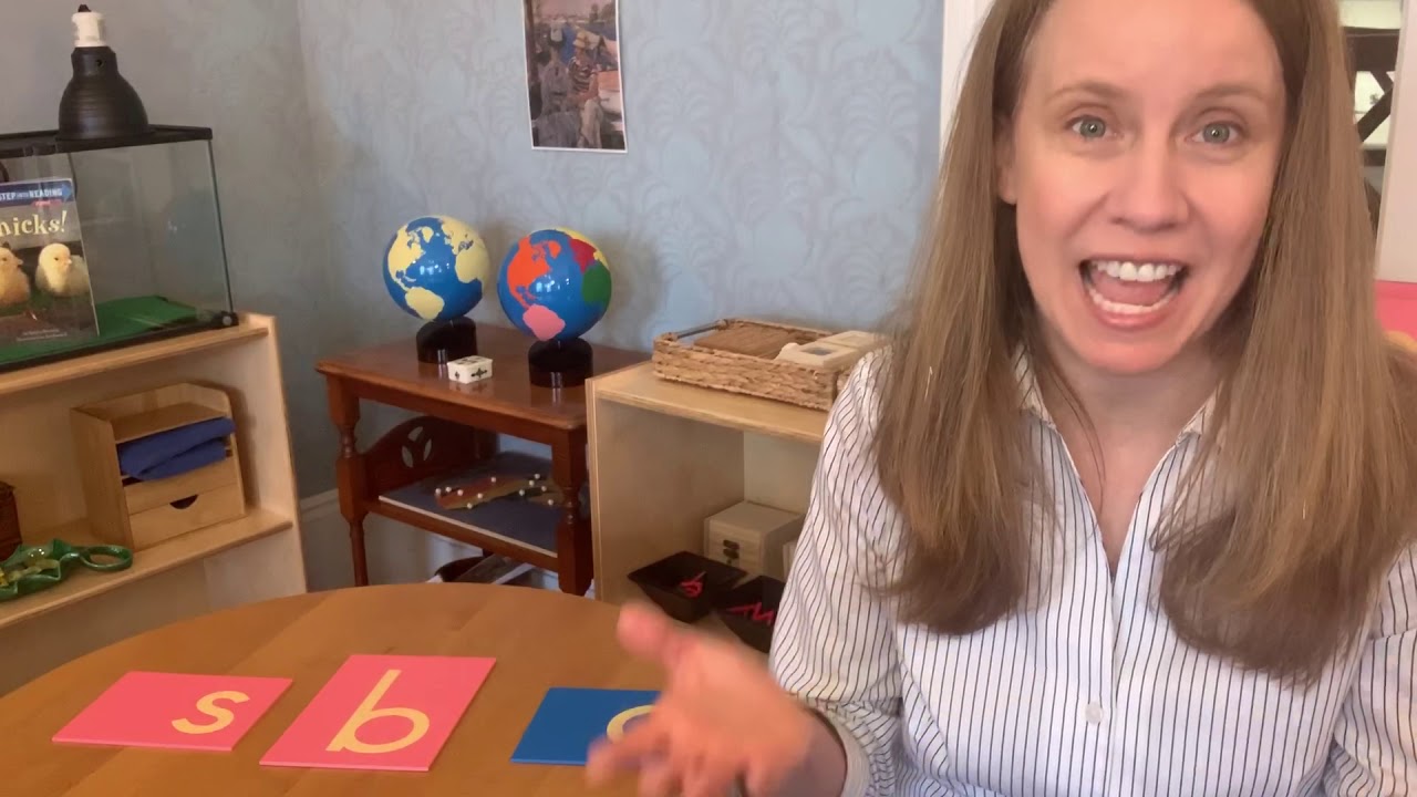 6. Three Period Lesson with Sandpaper Letters