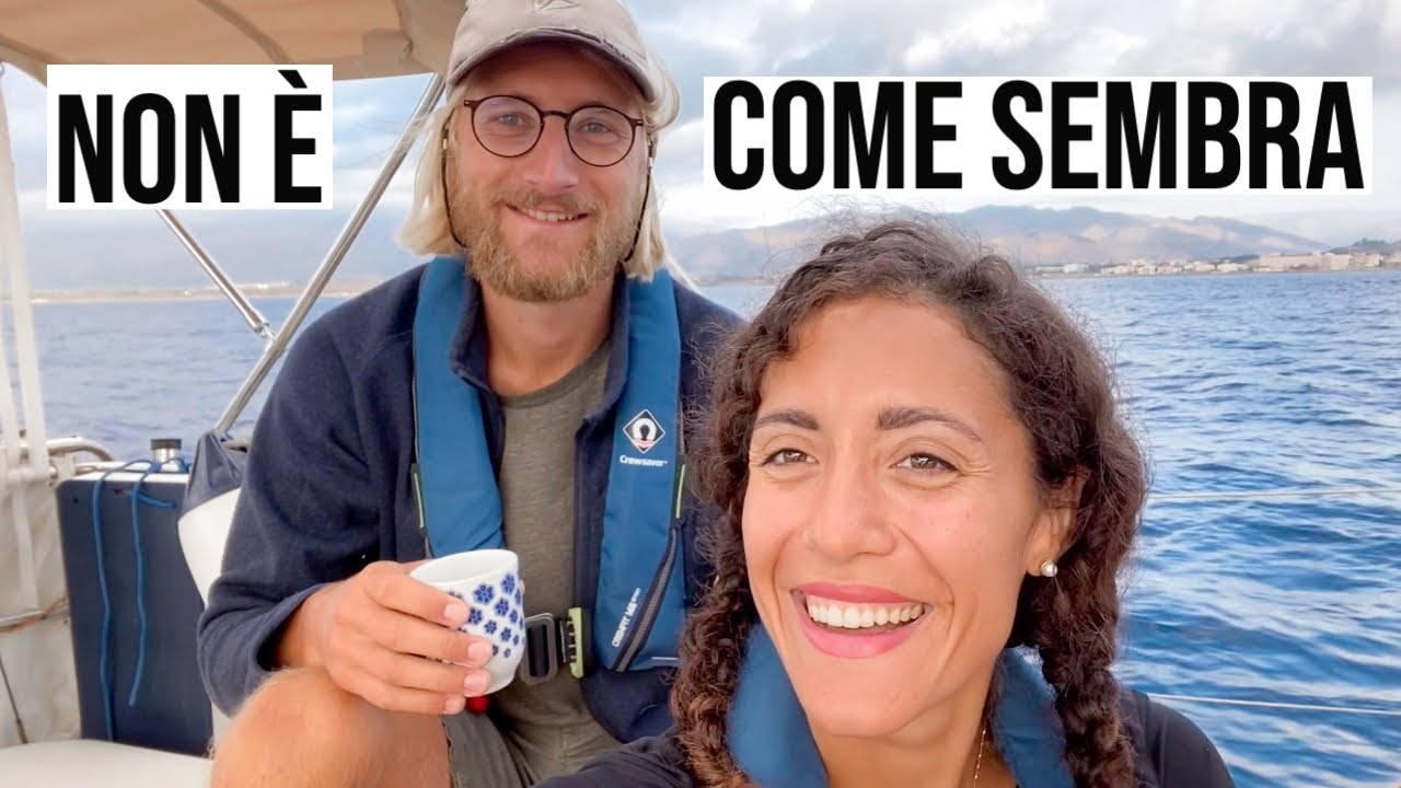 In BARCA a VELA tra i MOSTRI dello STRETTO di MESSINA