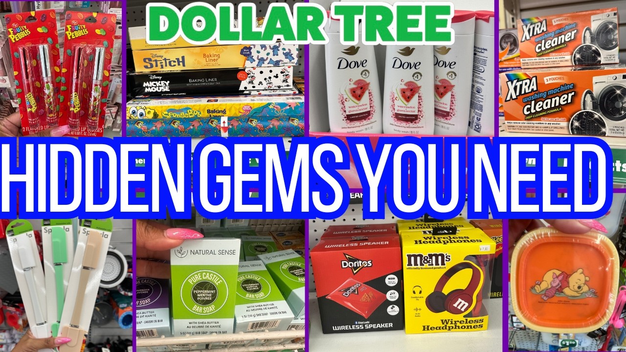 НОВИНКИ DOLLAR TREE: Скрытые жемчужины, которые НУЖНО купить СЕЙЧАС, пока они не исчезли! #новоев...