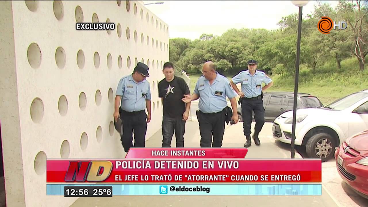 POLICIAS LADRONES, DETENIDOS Y 