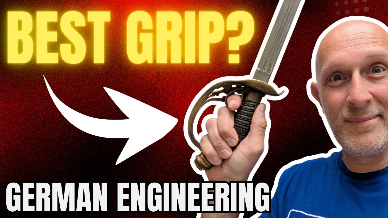 DON'T MENTION the WAR! Were German SWORD GRIPS the BEST?
