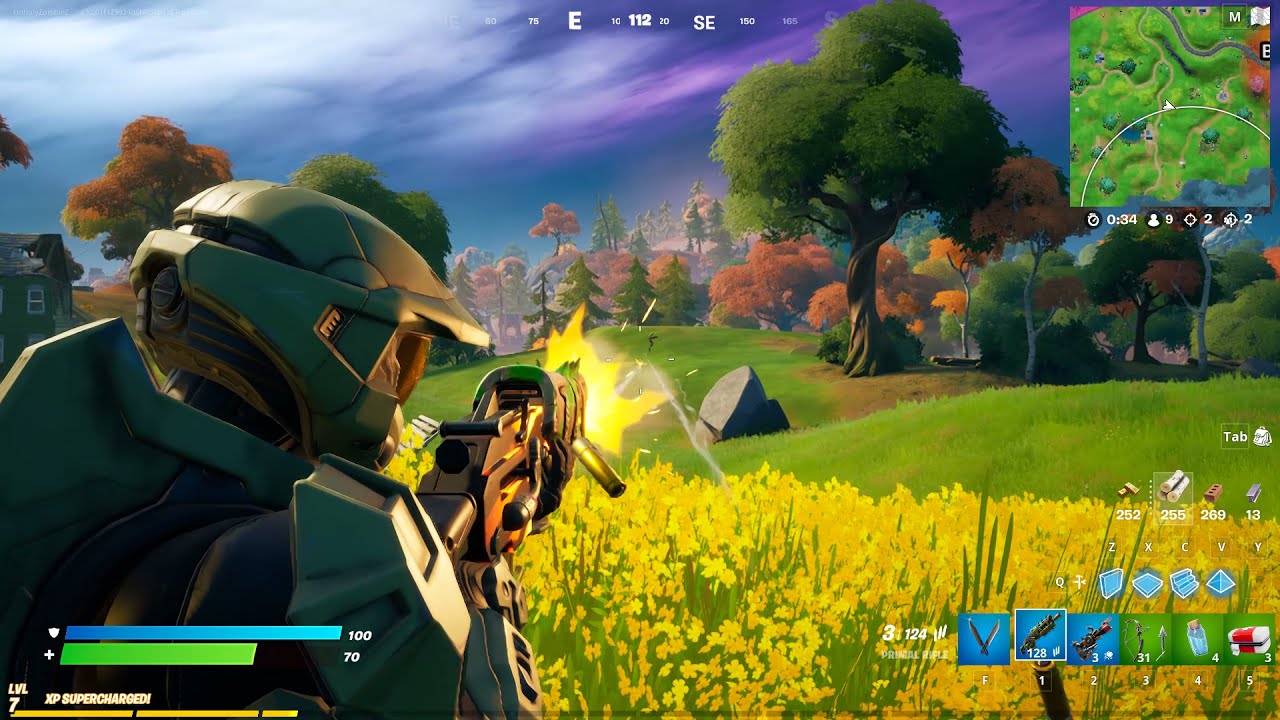 Fortnite: Primal Rifle Shot.