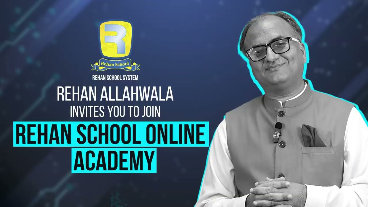 Rehan Allahwala Invites you to join rehan school online academy