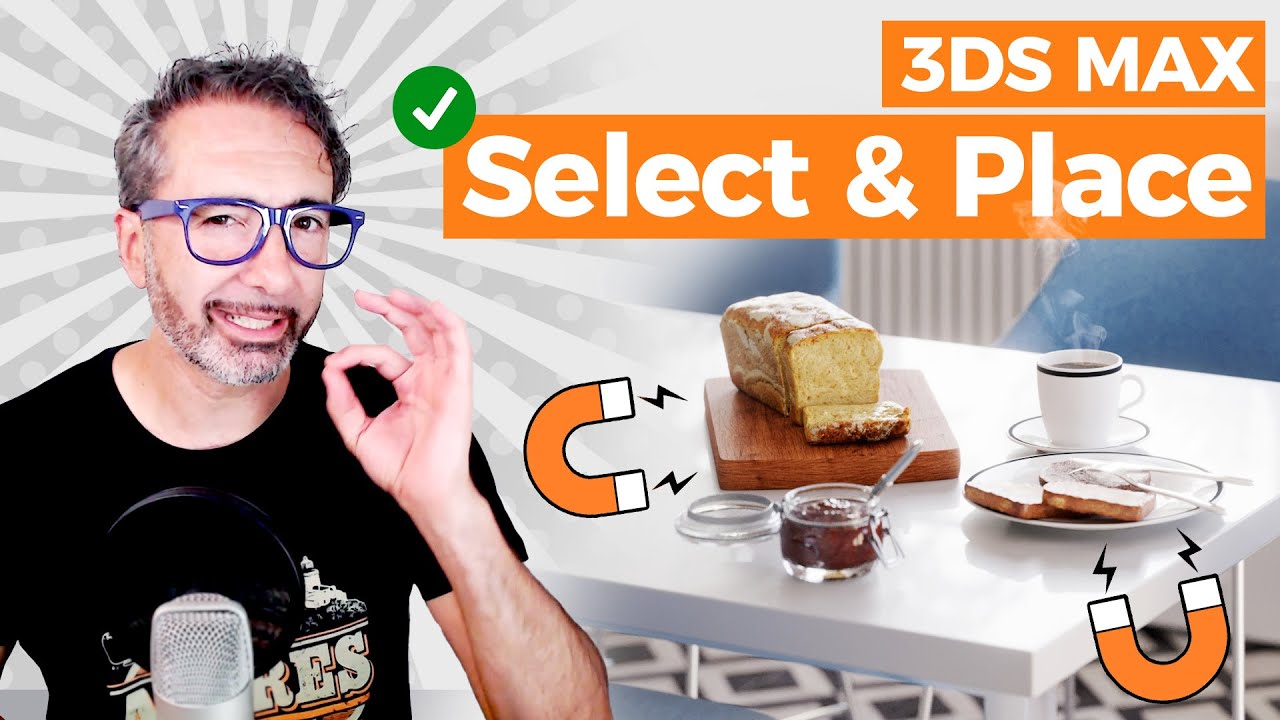 Place Objects in 3ds Max —TIP