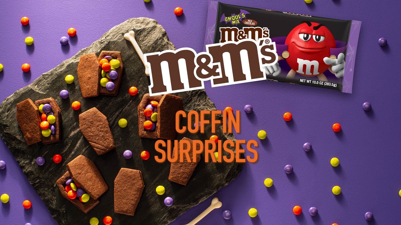 M&M'S Coffin Surprises