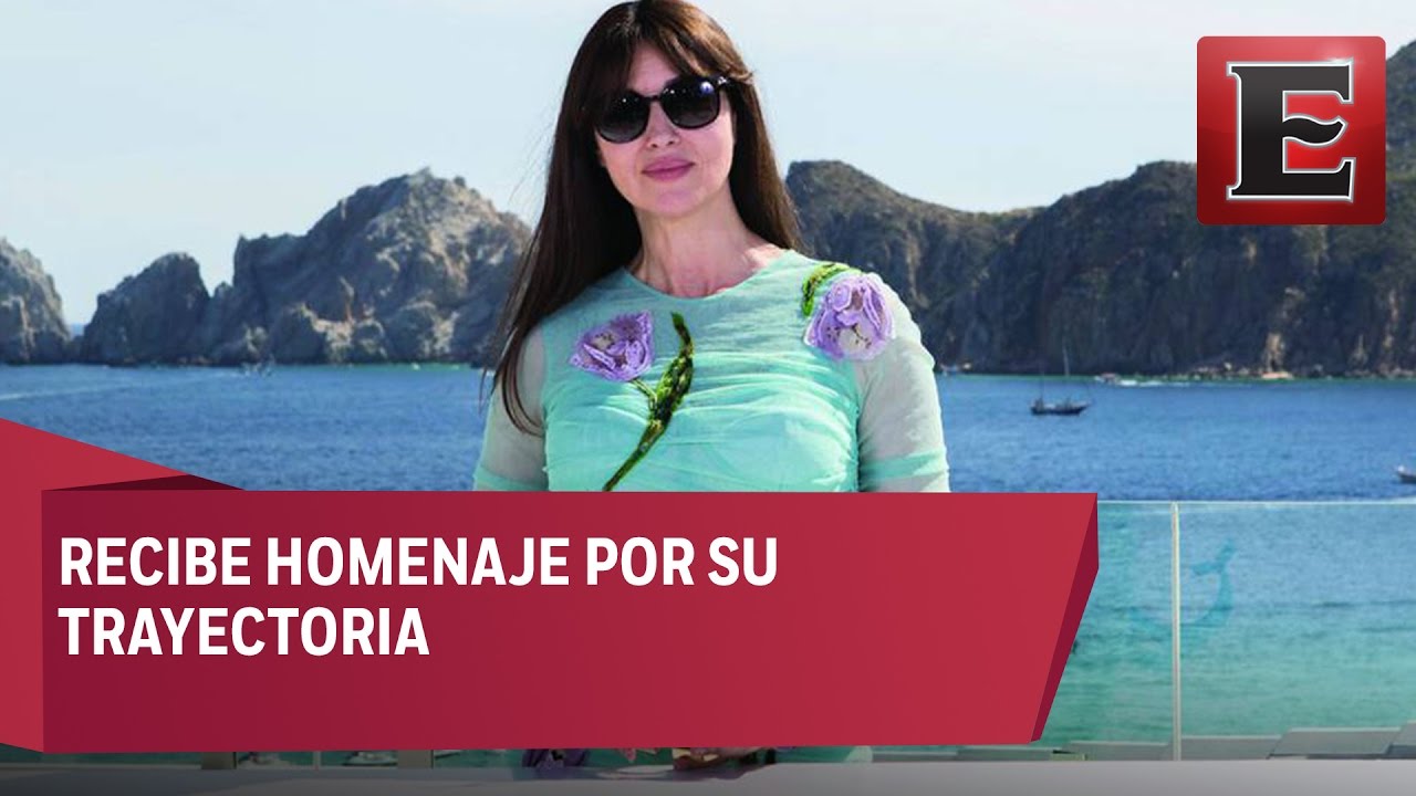 M&oacute;nica Bellucci recibe premio por su contribuci&oacute;n a la cinematograf&iacute;a
