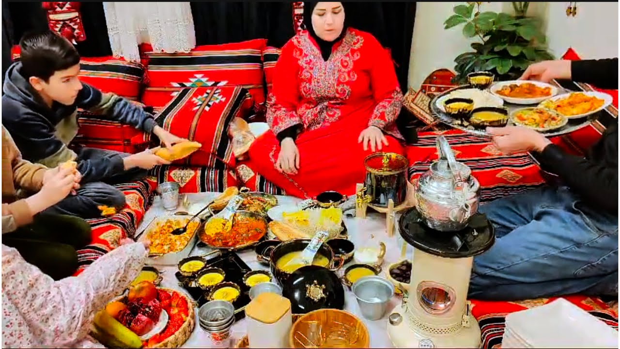‏فطور رمضاني أول يوم بي 7وصفات  اقتصادية متكاملة عائلة عراقية
