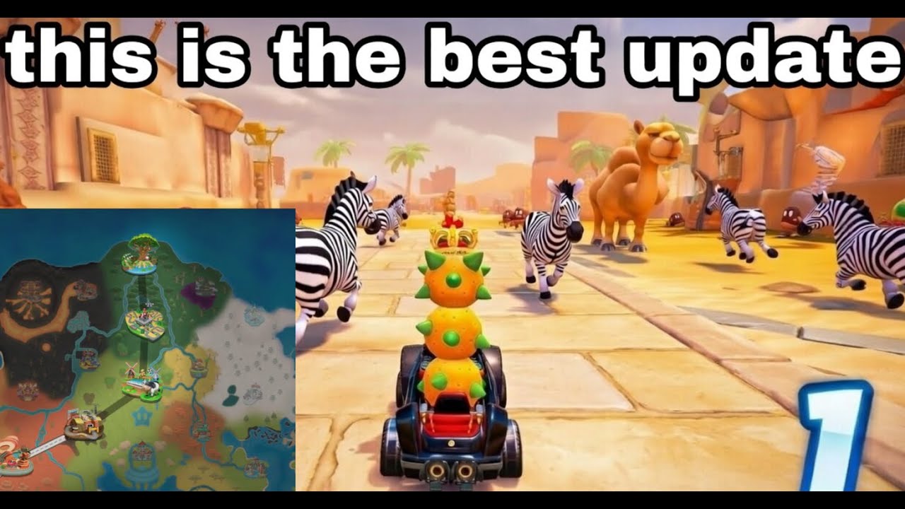 New mario kart world Update finally it´s here! All courses in knockout tour !