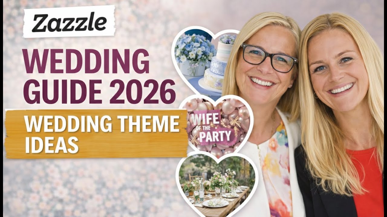 Zazzle Wedding Guide 2026 Wedding Theme Ideas