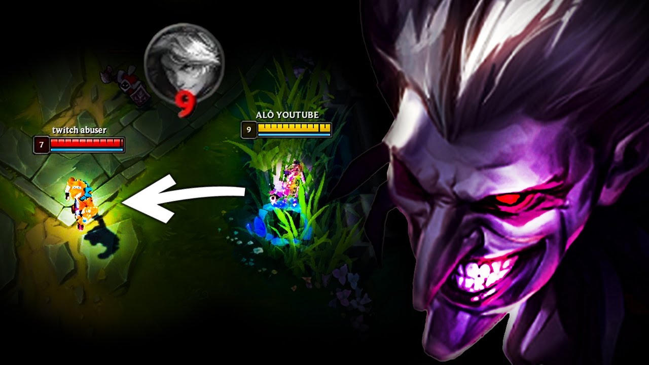 BRINCANDO COM A CABEÇA DOS INIMIGOS DE SHACO KKKKKKKK