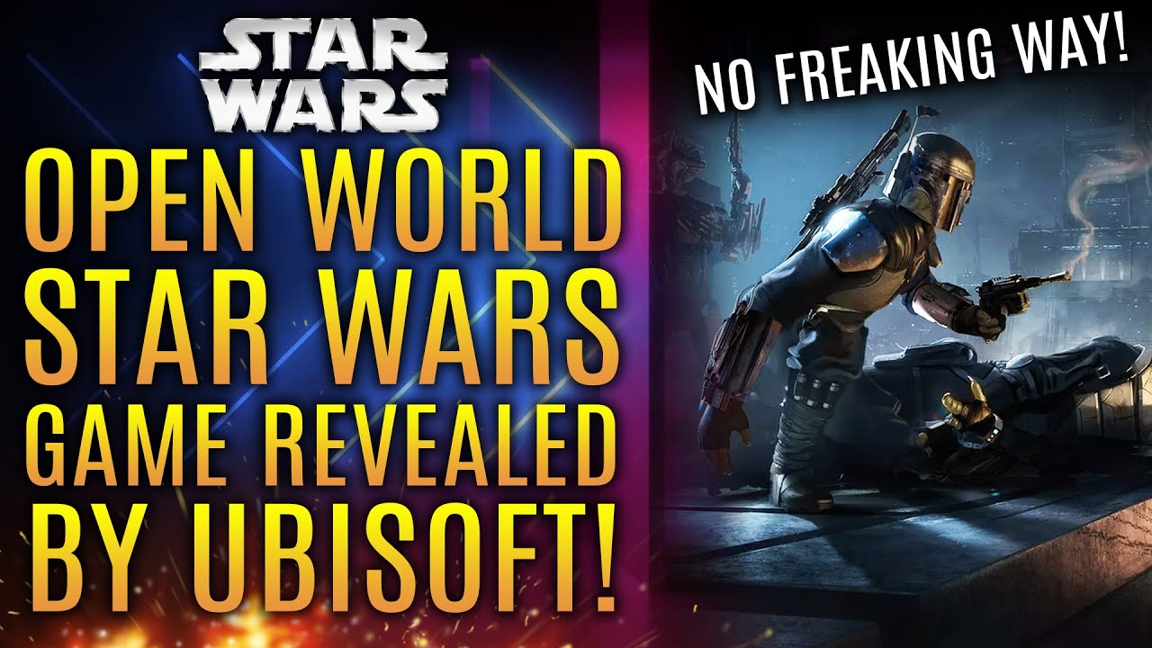 Ubisoft OFFICIALLY Announces Open World Star Wars Game For PS5, Xbox Series X and PC!