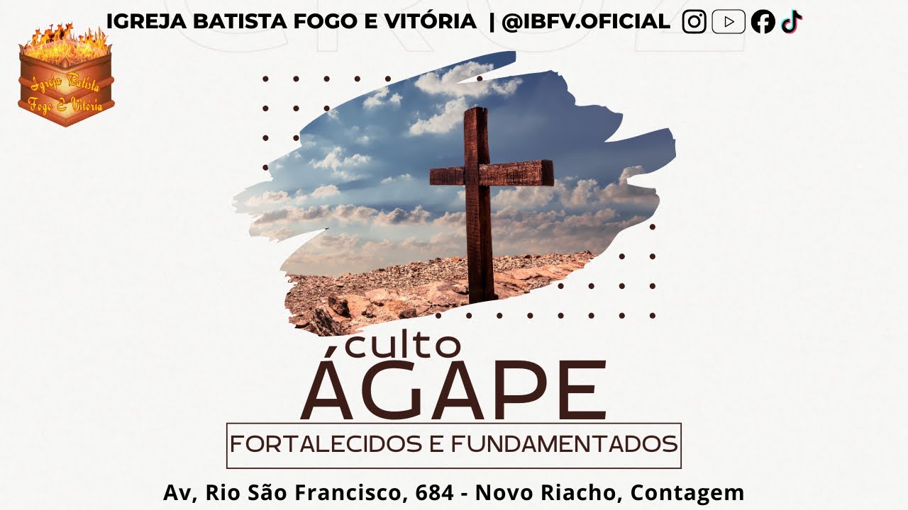 Culto Ágape 28/01/2026