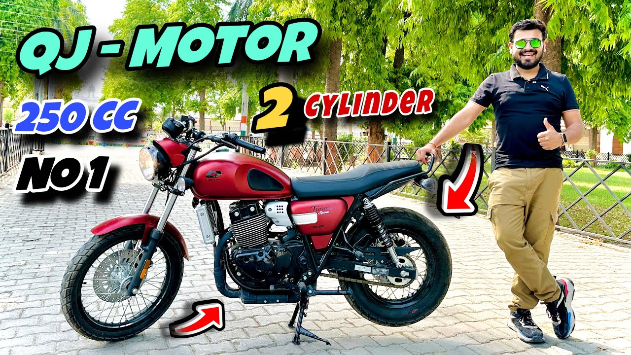 Ye Hai QJ Motor SRC 250 : 1st Dual Cylender Spoke Wheel 15 inch 🔥 Keeway SR 250  ❌ 250 CC King 👑