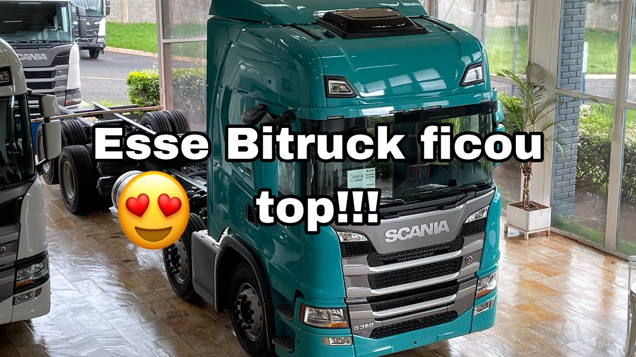 Scania G360H um Bitruck espetacular!!!