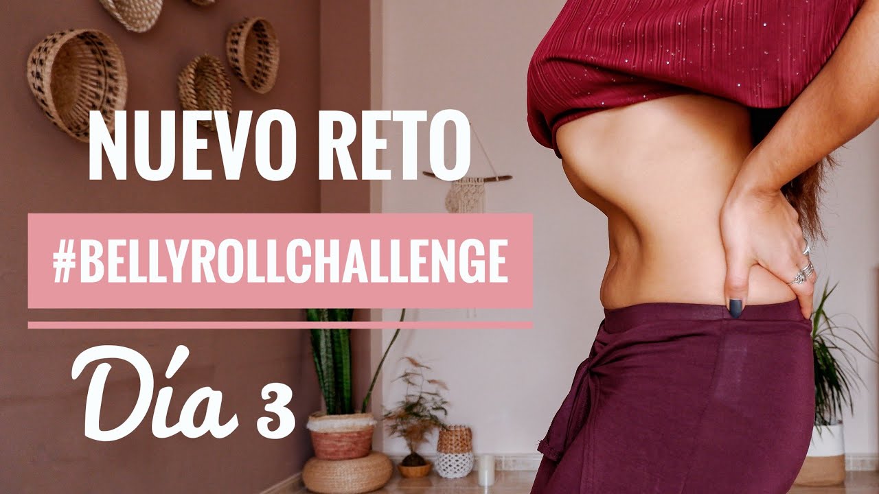 💛EJERCICIOS para el VIENTRE💛|| #BELLYROLLCHALLENGE día 3